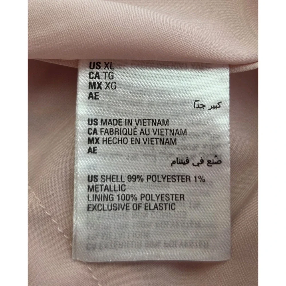 *NEW w/Tags INC International Concepts Women's Dress Pink Short Sleeve‎ Size XL